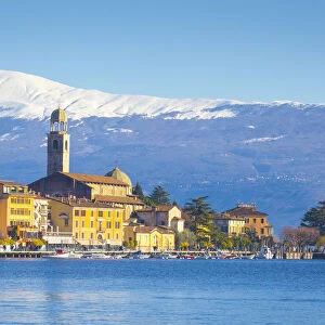 Salo city on Garda Lake. Brescia Province, Lombardy, Italy