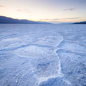 Salt flats in Death Valley National park, California, USA