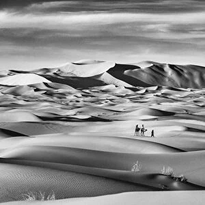 Sand dunes of Erg Chebbi, Sahara, Morocco