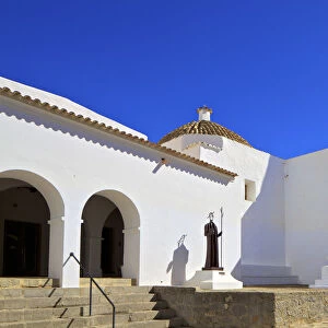 Sant Joan de Labritja Church, Ibiza, Balearic Islands, Spain