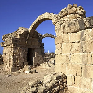 Saranda Kolones, Kato Pathos Archaeological Park, Pathos, Cyprus, Eastern Mediterranean