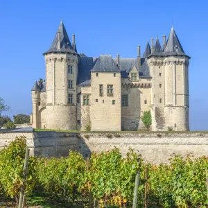 Saumur Castle, UNESCO World Heritage, Loire valley, Pays de la Loire, Maine-et-Loire, France