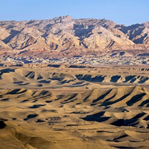 Scenic view of badlands at Skyline Rim, Utah, Western United States, USA