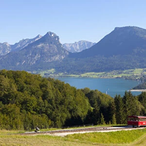 Schafberg Railway, St. Wolfgang, Wolfgangsee lake, Flachgau, Upper Austria, Austria