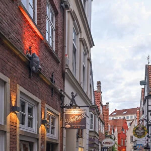 Schnoor old district, Bremen, Germany