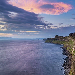 Scotland, Isle of Skye, Kilt Rock, view point
