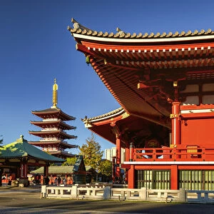Senso-ji Temple & Pagoda, Tokyo, Japan