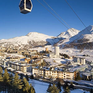 Sestriere Ski Resort (Site of 2006 Winter Olympics), Turin Province, Piedmont, Italy