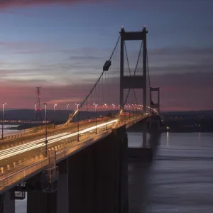 Severn Road Bridge( Looking towards Wales)