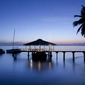 Seychelles Print: Anse Bois de Rose Sunset Seychelles Print: Anse Bois de Rose Sunset
