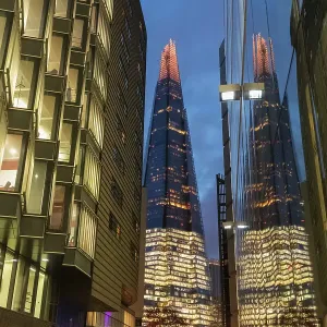 The Shard and Office Buildings Print The Shard and Office Buildings Print