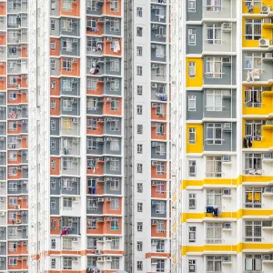 Shek Kip Mei Estate public housing apartment block towers, Shek Kip Mei, Kowloon