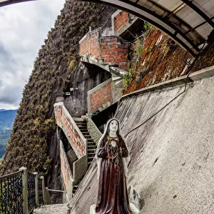 Shrine to the Virgin Mary, El Penon de Guatape, Rock of Guatape, Antioquia Department