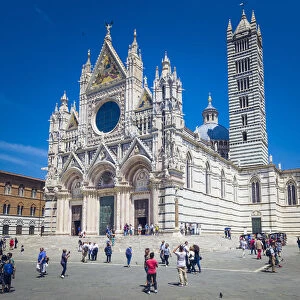 Siena, Tuscany, Italy. Main Cathedral