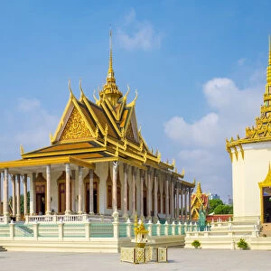 The Silver Pagoda (Wat Preah Keo Morakot), Royal Palace, Phnom Penh, Cambodia