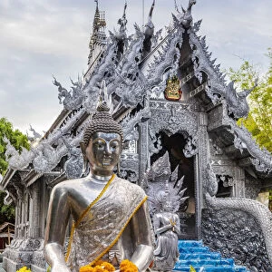 Silver Temple, Chiang Mai, Northern Thailand, Thailand