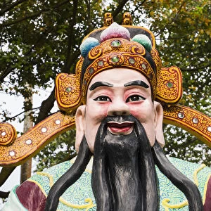 Singapore, Haw Par Villa, formerly known as Tiger Balm Gardens, Chinese-themed statue