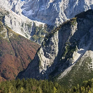 Skrlatica mountain from Visic Pass, Triglav National Park, Julian Alps, Slovenia