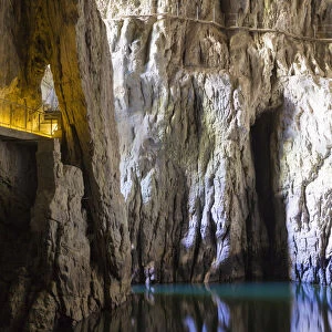 Slovenia, Karst Region, Skocjan. Skocjan Caves Park, a UNESCO World Heritage Site