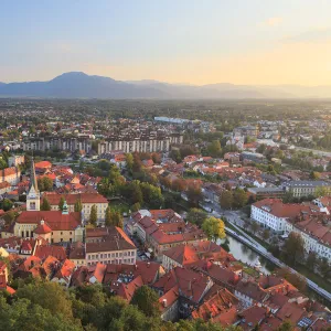 Slovenia, Ljubljiana, Old Town