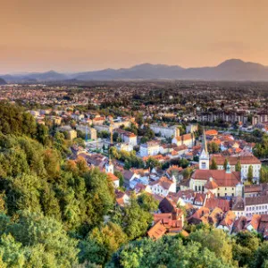 Slovenia, Ljubljiana, Old Town