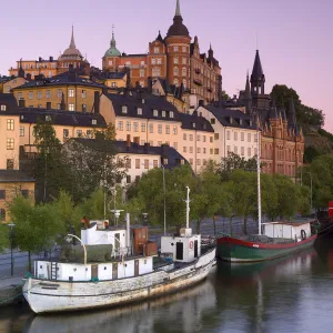 Soder Malarstrand at Dawn, Stockholm, Sweden