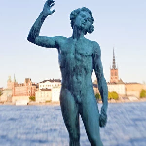 Song statue, Stadshuset, Stockholm, Sweden