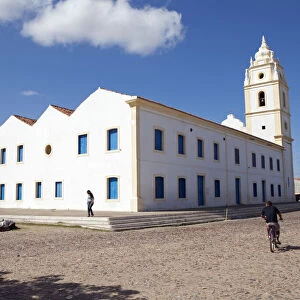 South America, Brazil, Ceara, Aracati, the 18th Century parish church of Our Lady