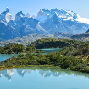 South America, Patagonia, Chile, Region de Magallanes y de la Antartica, Torres del Paine