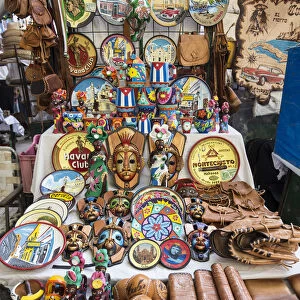 Souvenir market in Vedado, Havana, Cuba