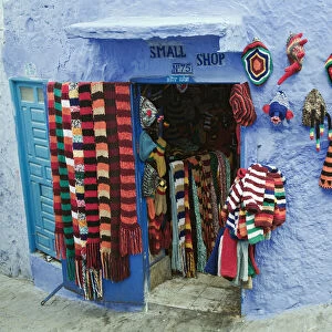 Souvenir shop, Chefchaouen Medina, Morocco