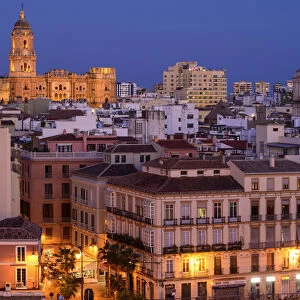 Spain, Andalusia, Costa del Sol, Malaga, La Manquita, Cathedral