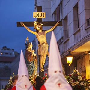 Spain, Castile and Leon, Burgos, easter religious procession, Semana Santa