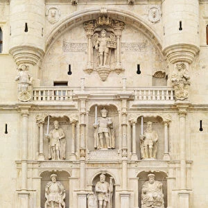 Spain, Castile and Leon, Burgos, Santa Maria Gateway