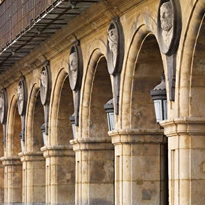 Spain, Castile and Leon, Plaza Mayor, Salamanca, UNESCO World Heritage site