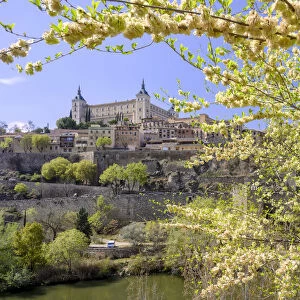 Spain, Castilla-La Mancha, Central Spain, Toledo in spring