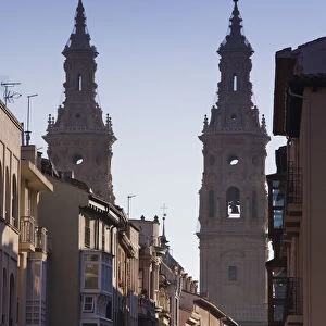 Spain, La Rioja Province, Logrono, Cathedral of Santa Maria de la Redonda