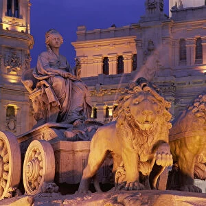 Spain, Madrid, Cibeles Statue