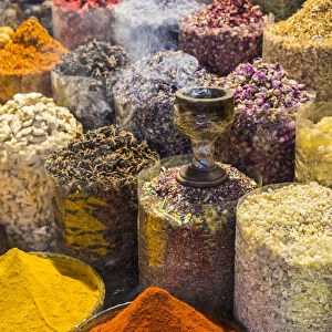 Spices at the Deira Souk, Dubai, United Arab Emirates