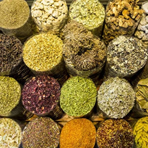 Spices at the Deira Souk, Dubai, United Arab Emirates