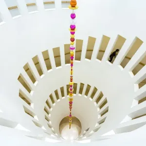 Spiral Staircase Print, Leeum Museum Architecture Spiral Staircase Print, Leeum Museum Architecture