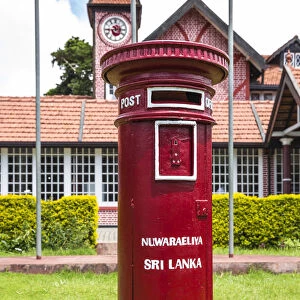 Sri Lanka, Nuwara Eliya, Post Office, one of the oldest buildings in the city - a