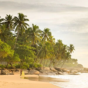 Sri Lanka, South Coast, Tangalla, Goyambokka Beach