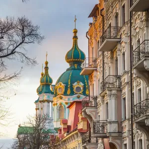 St. Andrews church, Kiev (Kyiv), Ukraine