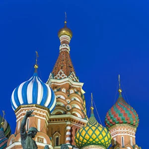 St Basils Cathedral in Red Square, Moscow, Russia