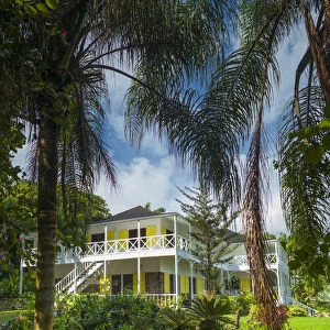 St. Kitts and Nevis, St. Kitts, Ottleys, Ottleys Plantation Inn, old sugar plantation