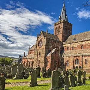 St. Magnus Cathedral, Kirkwall, Mainland, Orkney islands, Scotland, UK