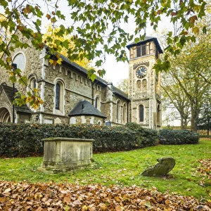 St. Pancras Old Church, Kings Cross, London, England, UK