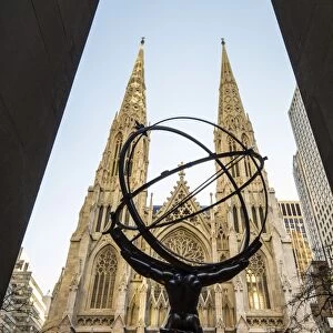 St. Patricks Cathedral, 5th Avenue, Manhattan, New York City, New York, USA