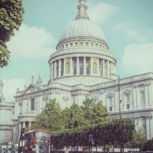 St Paul's Cathedral London Print St Paul's Cathedral London Print